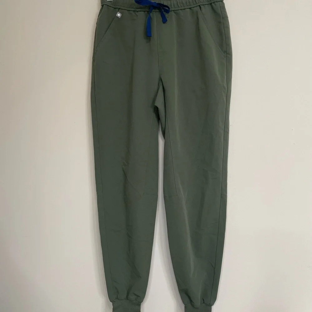 Figs Scrubs Forests Green Jogger‎ Pants Size Small Healthcare ~ Medical Staff